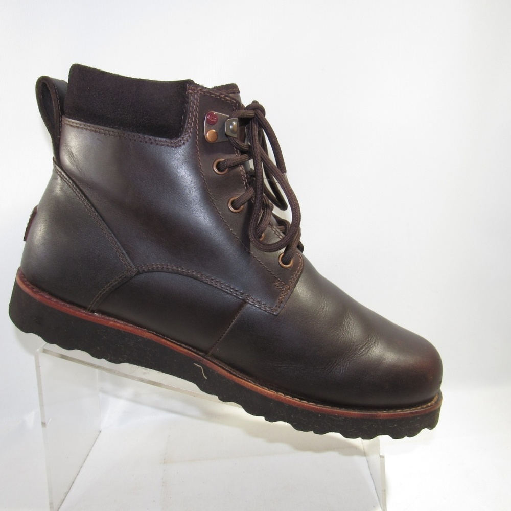 UGG Seton Size 10 M Brown Ankle Boots Mens C2A E6 - Picture 4 of 8